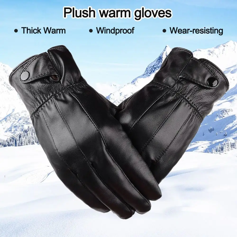 Men's Full Finge Windproof Waterproof Driving Gloves Leather Gloves Fleece Lined Thermal Touch Screen
Men's Full Finge Windproof Waterproof Driving Gloves Leather Gloves Fleece Lined Thermal Touch Screen