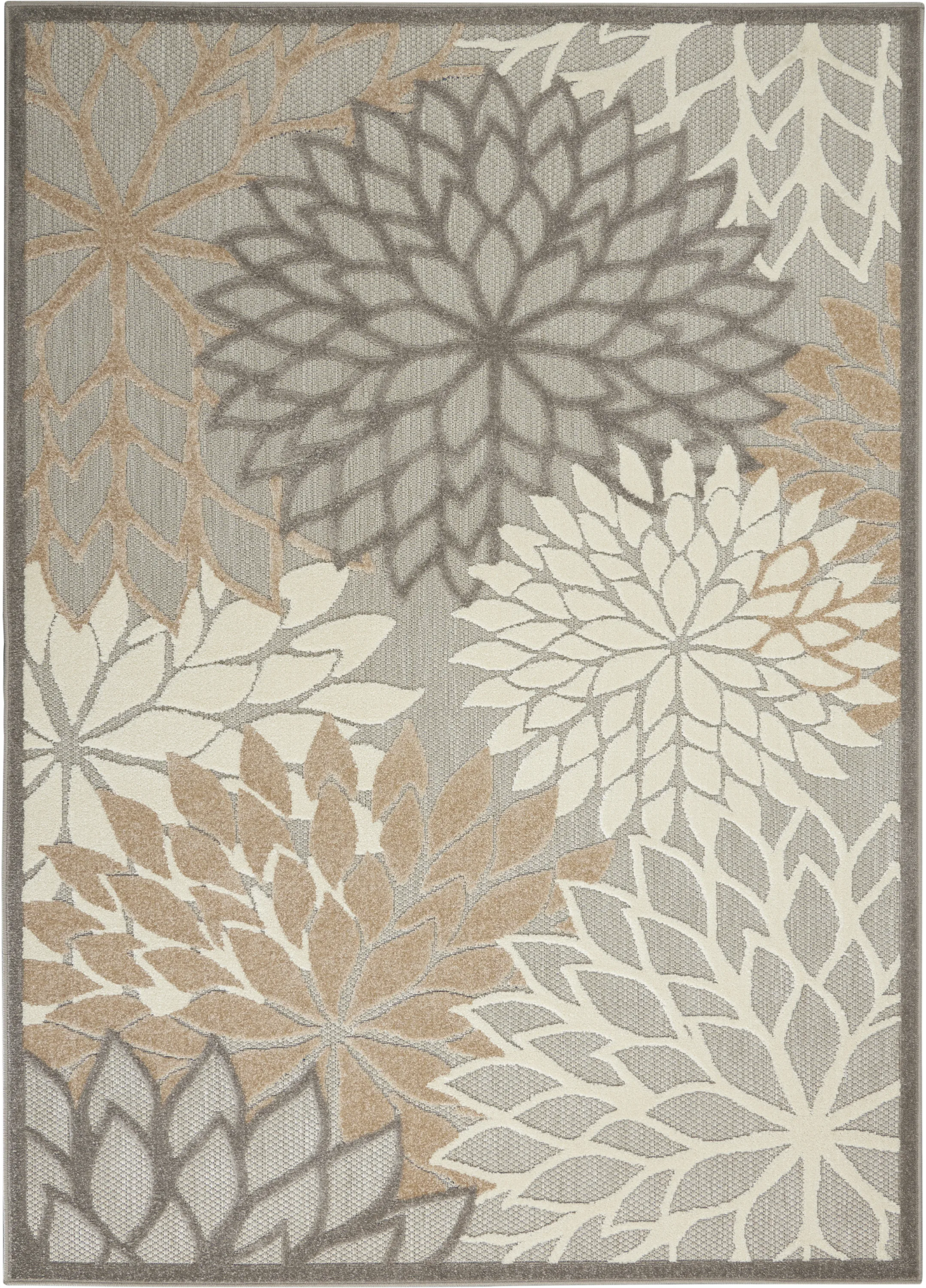 Tropical Oasis Indoor/Outdoor Modern Floral Multicolor 3'6" x 5'6" Area Rug, (4' x 6')
Tropical Oasis Indoor/Outdoor Modern Floral Multicolor 3'6" x 5'6" Area Rug, (4' x 6')