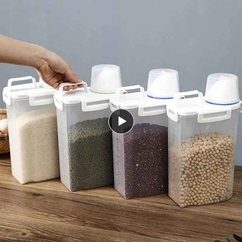 High Quality Material Sealed Tank Transparent Pot Body Sealing Clip Rice Bucket Transparent Storage Box Home Supplies Seal
High Quality Material Sealed Tank Transparent Pot Body Sealing Clip Rice Bucket Transparent Storage Box Home Supplies Seal
