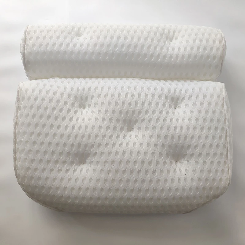 New Bath Pillow With Suction Cups Neck And Back Support Headrest Pillow Thickened For Home Hot Tub Bathroom Cushion Accersories
New Bath Pillow With Suction Cups Neck And Back Support Headrest Pillow Thickened For Home Hot Tub Bathroom Cushion Accersories