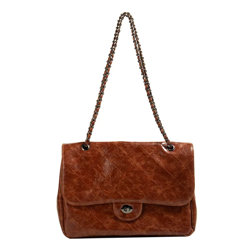 Женская сумка на плечо с цепочкой, в стиле ретро
Женская сумка на плечо с цепочкой, в стиле ретро