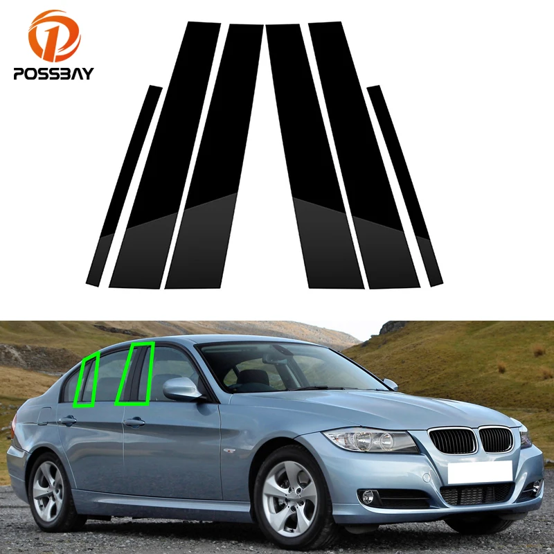 Car Polished Pillar Posts Window Trim Cover BC Column Sticker for BMW 3-Series E90 2005-2012 Accessories Auto Exterior Parts
Car Polished Pillar Posts Window Trim Cover BC Column Sticker for BMW 3-Series E90 2005-2012 Accessories Auto Exterior Parts