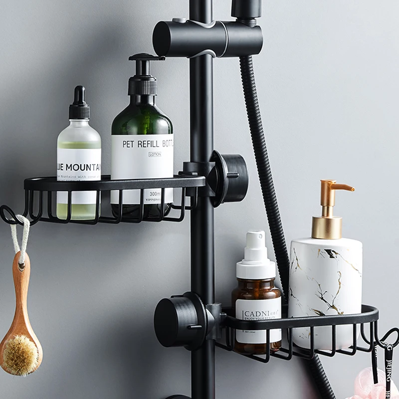 049Home Aluminum Bathroom Shelves Soap Shower Storage Holder Kitchen Organizer Punch-Free Hanging Rack Household Draining Basket
049Home Aluminum Bathroom Shelves Soap Shower Storage Holder Kitchen Organizer Punch-Free Hanging Rack Household Draining Basket