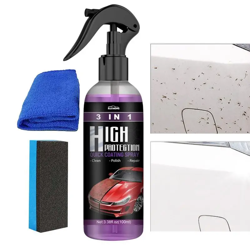 3 In 1 Car Coating Spray High Protection Ceramic Renovate Set Long Lasting Easy Application Fast Fine Scratch Repair Liquid
3 In 1 Car Coating Spray High Protection Ceramic Renovate Set Long Lasting Easy Application Fast Fine Scratch Repair Liquid