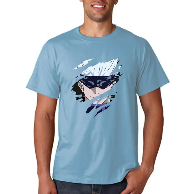 Jujutsu Kaisen Gojo Satoru Print Woman Tshirt Fashion O-Neck T-Shirt Vintage Oversize Clothing Manga Big-Size T-Shirts Female
Jujutsu Kaisen Gojo Satoru Print Woman Tshirt Fashion O-Neck T-Shirt Vintage Oversize Clothing Manga Big-Size T-Shirts Female