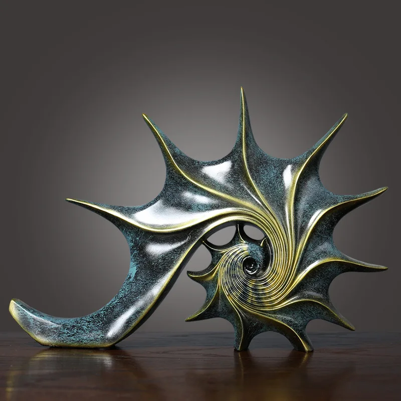 European Home Decorations Abstract Personality Conch Ornaments Sculpture Crafts Living Room Porch Bar Wine Cabinet Display
European Home Decorations Abstract Personality Conch Ornaments Sculpture Crafts Living Room Porch Bar Wine Cabinet Display