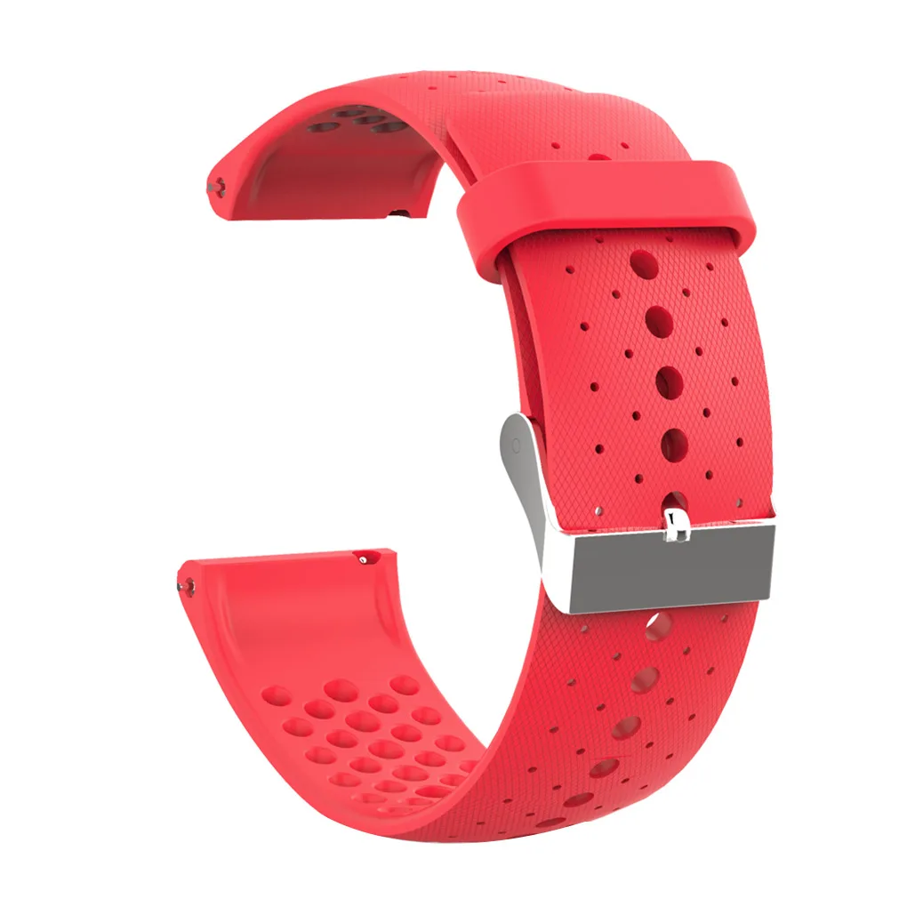 Sports Watch Spare Band Adjustable Silicone Strap Watchband Replacement for Polar Vantage M
Sports Watch Spare Band Adjustable Silicone Strap Watchband Replacement for Polar Vantage M