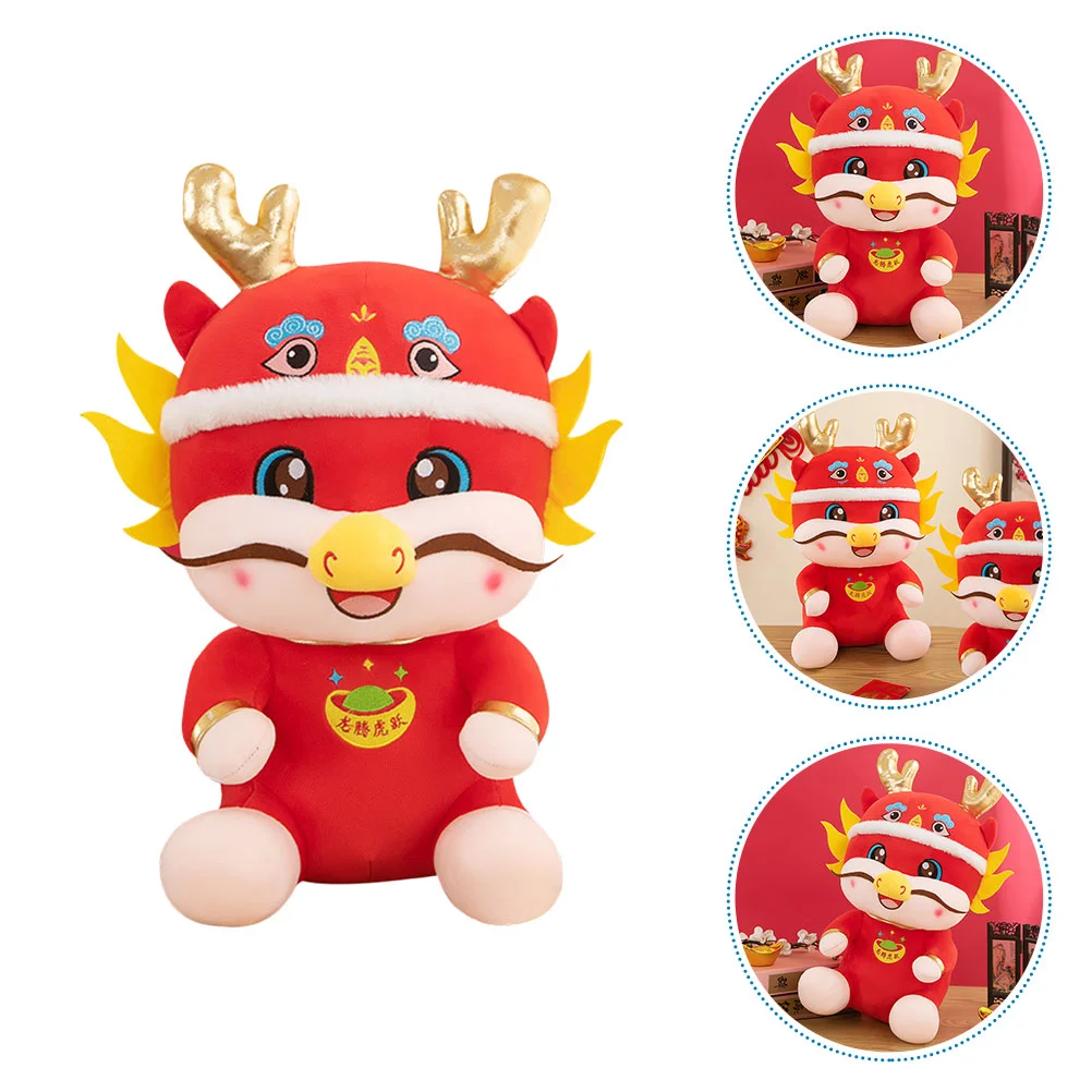 Dragon Plush Stuffed Chinese New Year Toy Zodiac Gift Realistic Adorable Mascot Animal
Dragon Plush Stuffed Chinese New Year Toy Zodiac Gift Realistic Adorable Mascot Animal