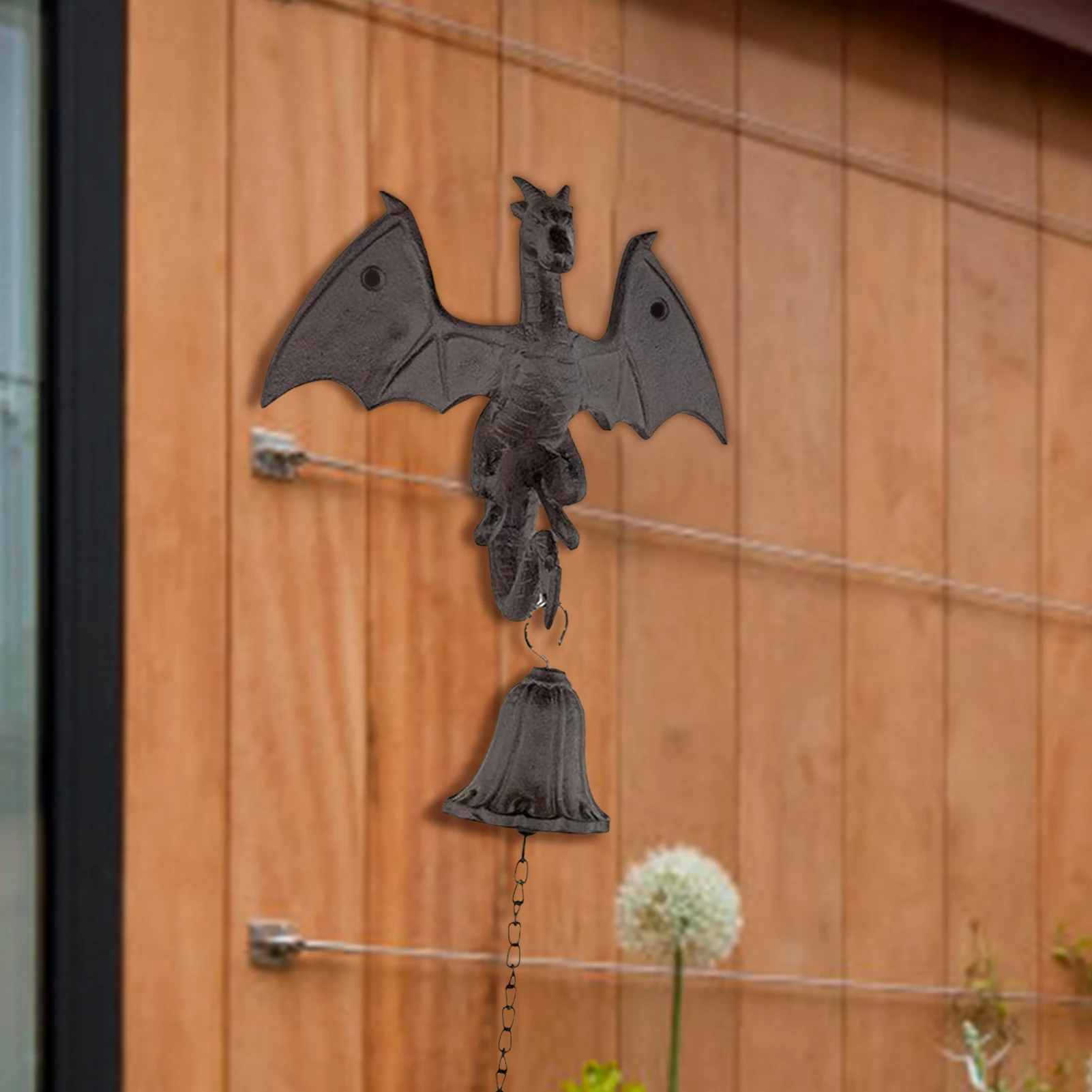 Outdoor Garden Wind Chimes Exterior Terrace Decoration Gardening Castle Dragon Gothic Iron Dinner Door Bell Garden Hanging Bells
Outdoor Garden Wind Chimes Exterior Terrace Decoration Gardening Castle Dragon Gothic Iron Dinner Door Bell Garden Hanging Bells
