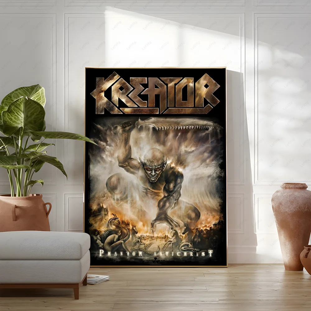 Kreators Flag Thrash Metal Band Постер
Kreators Flag Thrash Metal Band Постер