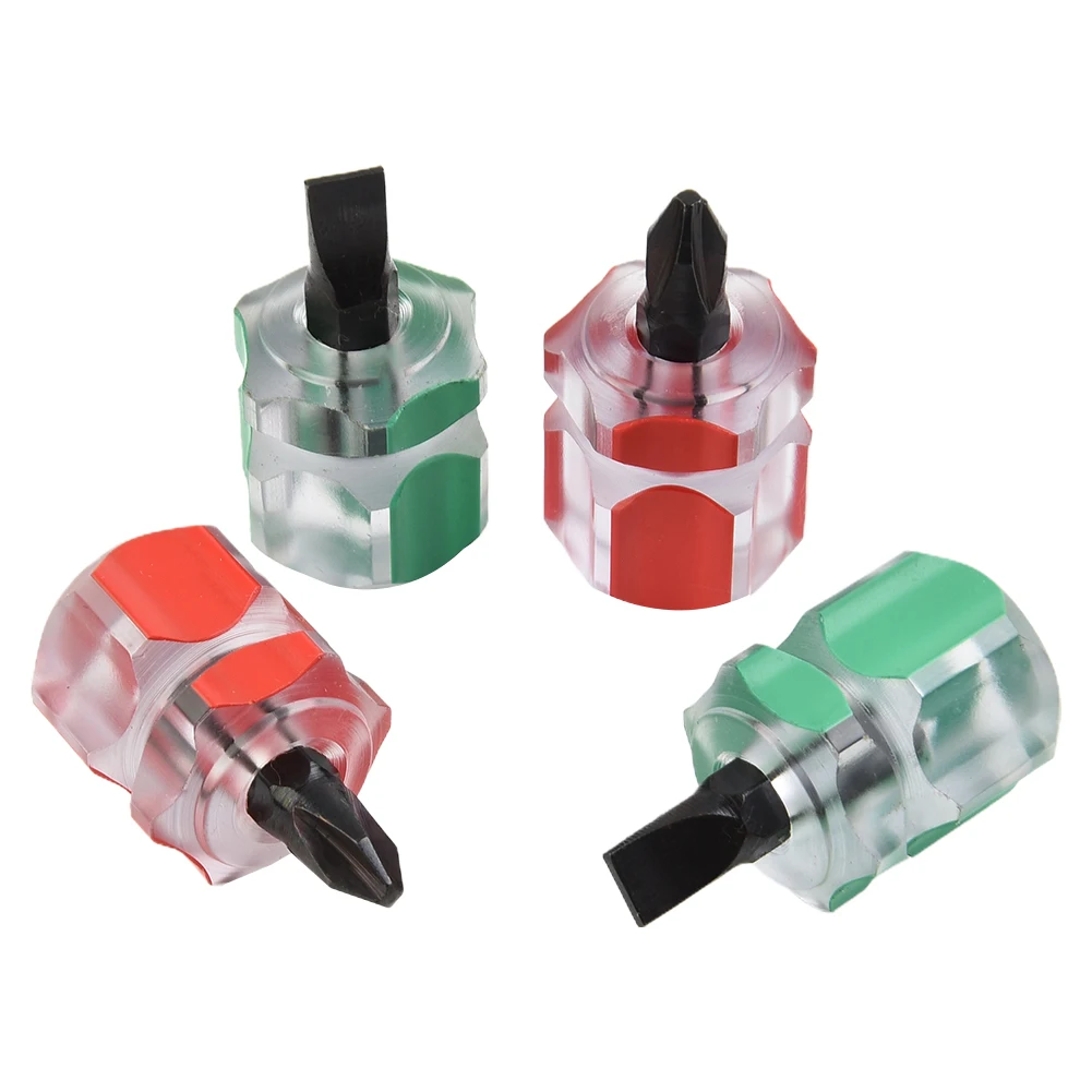 4pcs Head /Cross-Head Screwdriver Kit Flat Small Portable Radish Head Screw Driver Transparent Handle Precision Repair Hand Tool
4pcs Head /Cross-Head Screwdriver Kit Flat Small Portable Radish Head Screw Driver Transparent Handle Precision Repair Hand Tool