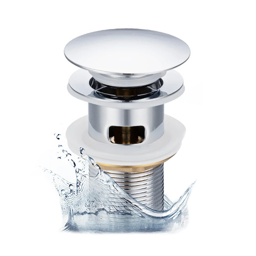 Stainless Steel Basin Pop-up Drain Core Anti-Clogging Bounce Core Drain Filter Deodorant Sink Strainer Bathroom Accessories
Stainless Steel Basin Pop-up Drain Core Anti-Clogging Bounce Core Drain Filter Deodorant Sink Strainer Bathroom Accessories