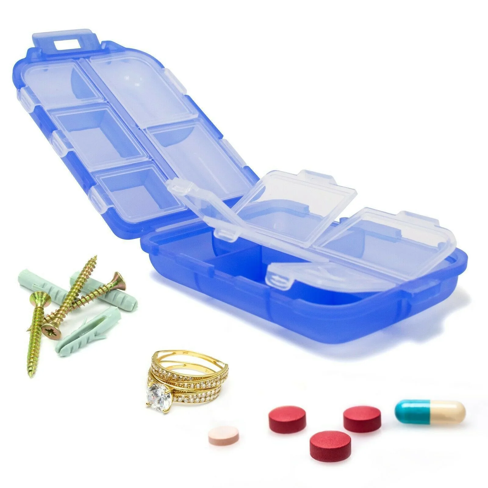 Weekly Dispenser Pill Organizer Case Splitters Pill Storage 7 Pill Box Container Tablet Organizer Medicine Days
Weekly Dispenser Pill Organizer Case Splitters Pill Storage 7 Pill Box Container Tablet Organizer Medicine Days
