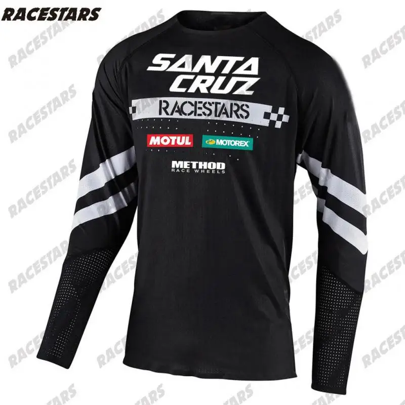 SANTACRUZ bicycle downhill riding suit mountain motocross long-sleeved T-shirt loose quick-drying top
SANTACRUZ bicycle downhill riding suit mountain motocross long-sleeved T-shirt loose quick-drying top