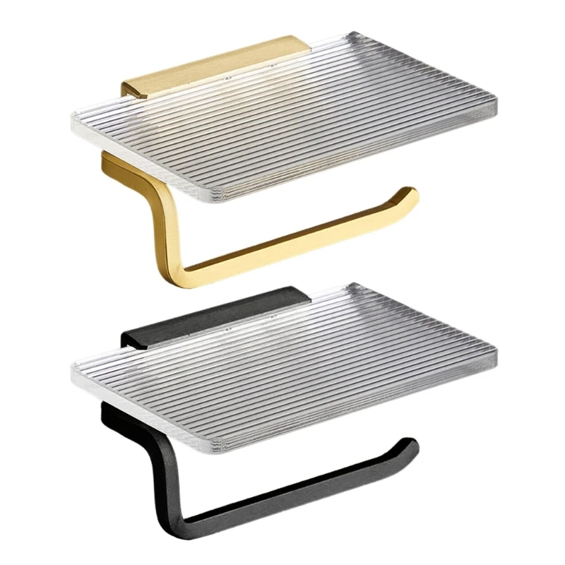 Toilet Paper Holder with Acrylic Shelf Tray Bathroom Accessory Kitchen Wall Mounted Phone Rack Towel Dispenser No Punch
Toilet Paper Holder with Acrylic Shelf Tray Bathroom Accessory Kitchen Wall Mounted Phone Rack Towel Dispenser No Punch