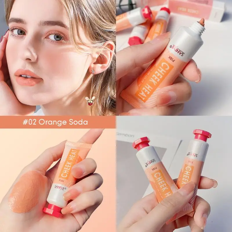 6 Color Liquid Blush Facial Repair Natural Cheek Contour Long-lasting Matte Makeup Waterproof and Easy-to-color Cosmetics TSLM1
6 Color Liquid Blush Facial Repair Natural Cheek Contour Long-lasting Matte Makeup Waterproof and Easy-to-color Cosmetics TSLM1