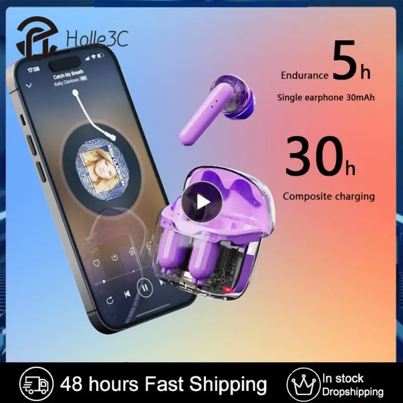 Game Headset Earphones Noise Reduction Transparent Wireless Headphones New Low Delay 5.0 Headphones Binaural Calls
Game Headset Earphones Noise Reduction Transparent Wireless Headphones New Low Delay 5.0 Headphones Binaural Calls