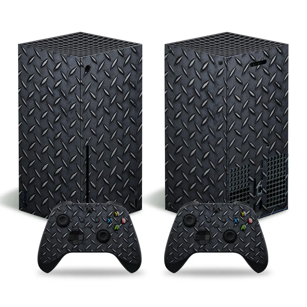 Metal Xbox series x Skin Sticker Decal Cover XSX skin Console and 2 Controllers Skin Sticker Vinyl XboxseriesX
Metal Xbox series x Skin Sticker Decal Cover XSX skin Console and 2 Controllers Skin Sticker Vinyl XboxseriesX