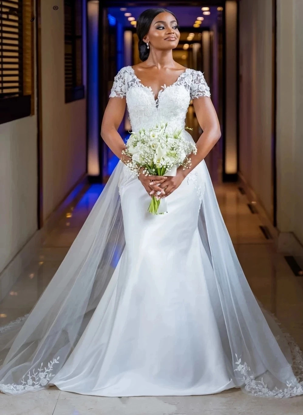 ANGELSBRIDEP Cap Shoulder Mermaid Wedding Dresses Robe De Mariee Fashional Applique Court Train Africa South Bridal Gowns HOT
ANGELSBRIDEP Cap Shoulder Mermaid Wedding Dresses Robe De Mariee Fashional Applique Court Train Africa South Bridal Gowns HOT