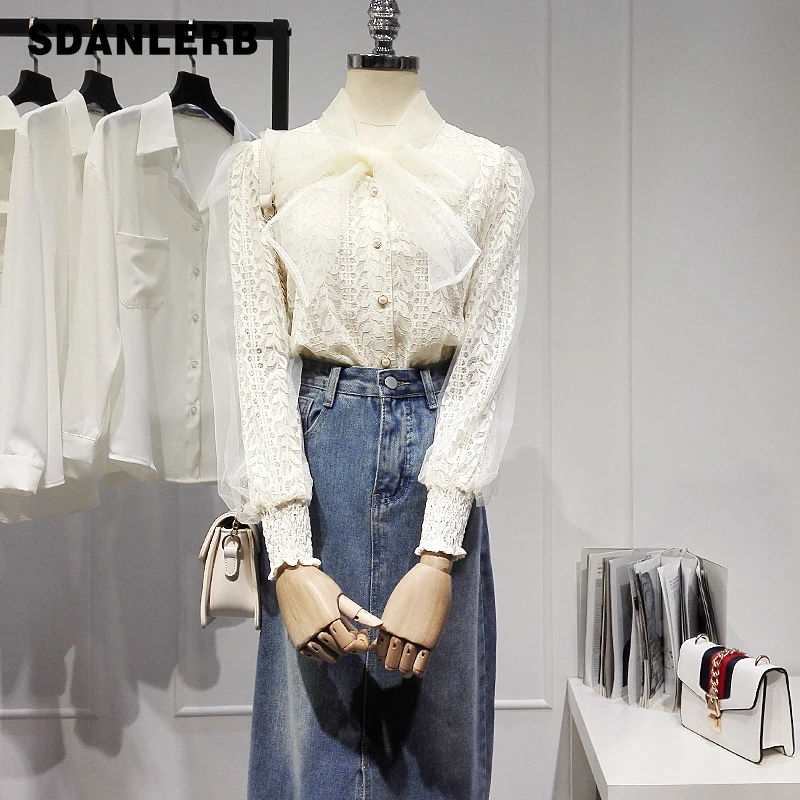 Lace Bottoming Shirt for Women 2022 Spring New Long Sleeve Ladies Top Elegant Solid Color Camisas Mujer Loose Blouse
Lace Bottoming Shirt for Women 2022 Spring New Long Sleeve Ladies Top Elegant Solid Color Camisas Mujer Loose Blouse