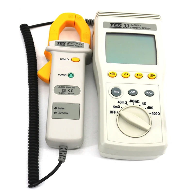 TES-33A Battery Capacity Tester Storage Systems DCA/DCV/Capacity/Resistance/Temperature Test
TES-33A Battery Capacity Tester Storage Systems DCA/DCV/Capacity/Resistance/Temperature Test