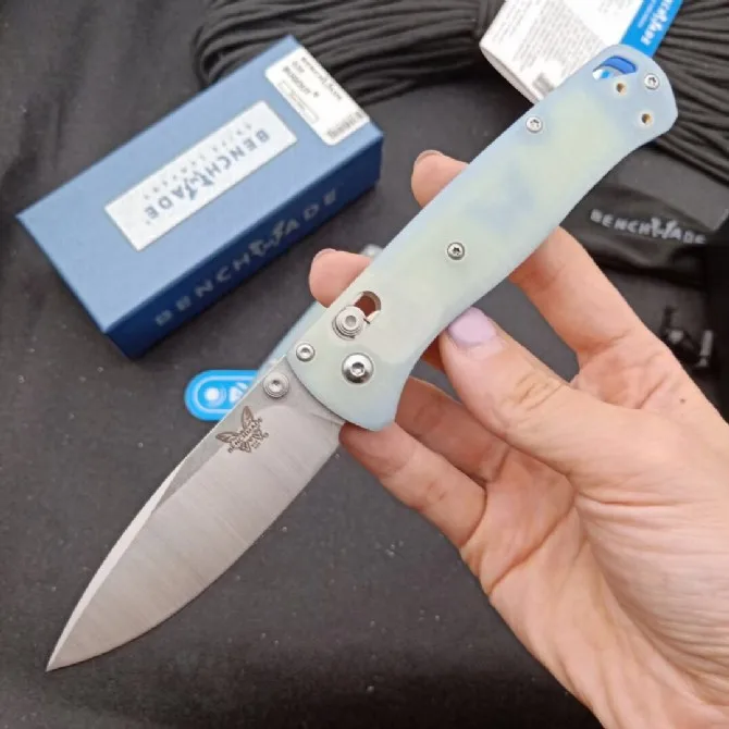 BENCHMADE 15017 B810 Tactical Folding Knife G10 Handle D2 Blade Camping Safety-defend Pocket Military Knives EDC Tool
BENCHMADE 15017 B810 Tactical Folding Knife G10 Handle D2 Blade Camping Safety-defend Pocket Military Knives EDC Tool