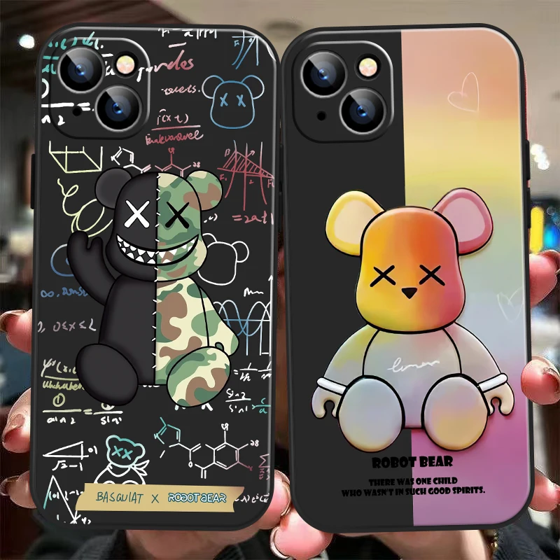 Luxury Fashion Cool Bear For Apple iPhone 13 12 11 Pro Max Mini X XR XS Max SE 6 6S 7 8 Plus Phone Case Silicone Cover Black
Luxury Fashion Cool Bear For Apple iPhone 13 12 11 Pro Max Mini X XR XS Max SE 6 6S 7 8 Plus Phone Case Silicone Cover Black
