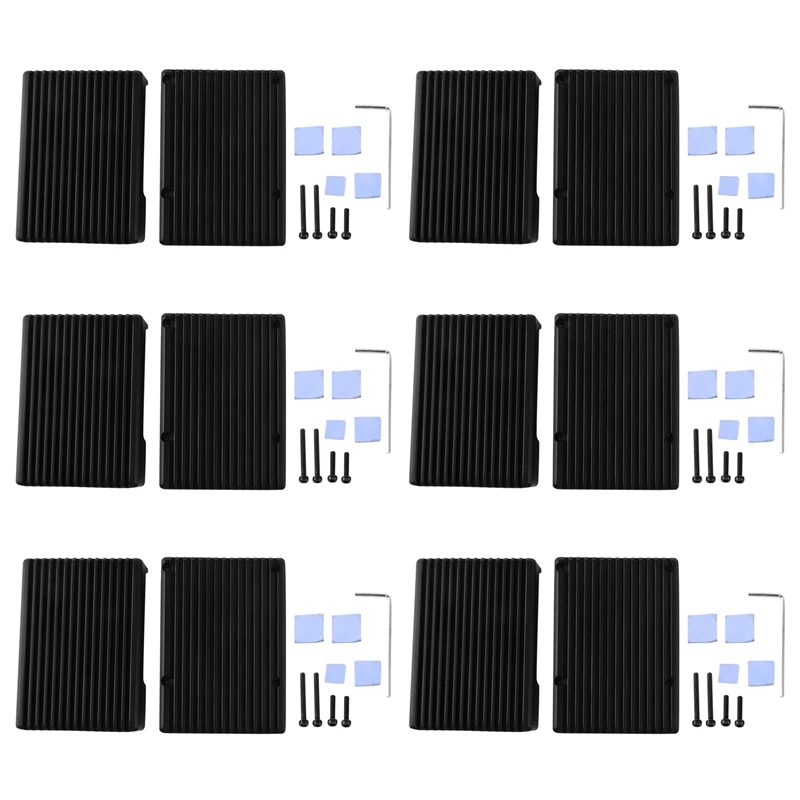 6X For Raspberry Pi 3 Model B Aluminum Alloy Case Cooling Shell Metal Enclosure Heat Dissipation
6X For Raspberry Pi 3 Model B Aluminum Alloy Case Cooling Shell Metal Enclosure Heat Dissipation