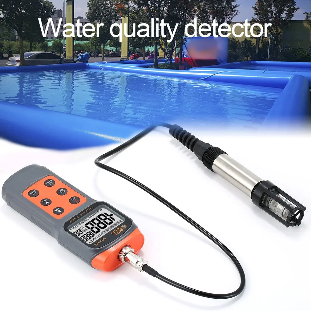 Professional Digital Display Dissolved Oxygen Meter Water Quality Tester AR8406 Intelligent Precise Measurement
Professional Digital Display Dissolved Oxygen Meter Water Quality Tester AR8406 Intelligent Precise Measurement