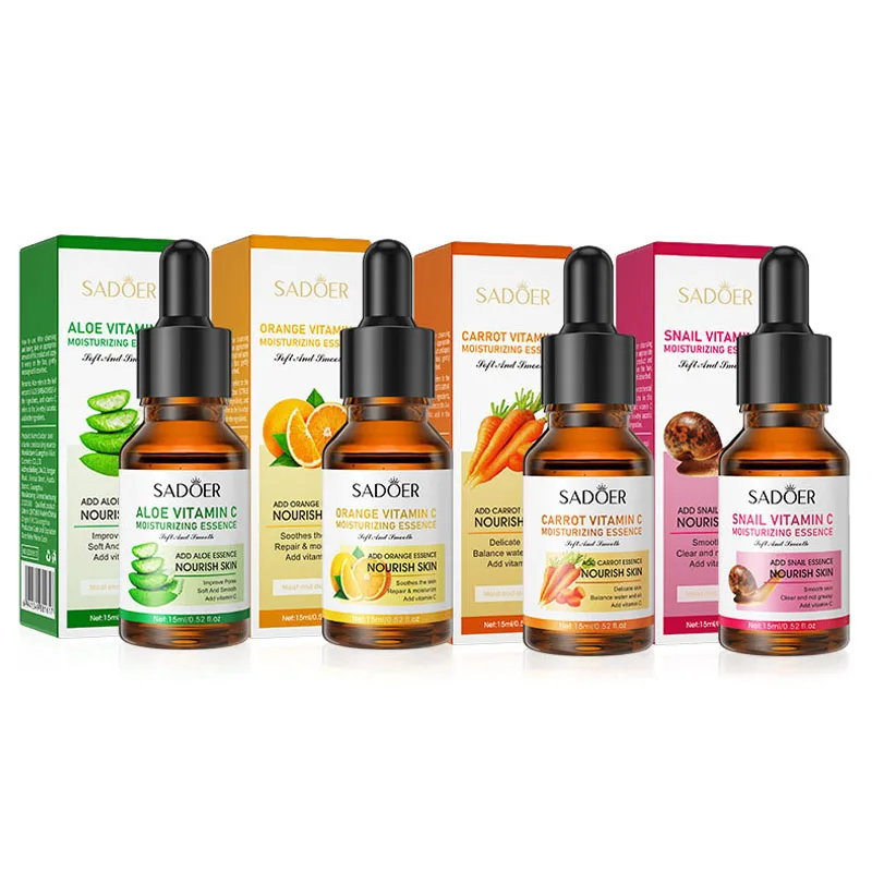 4pcs Vitamin C Serum for Face Skincare Refreshing Moisturizing Anti-aging Snail Facial Serum Acne Treatment Beauty Skin Care
4pcs Vitamin C Serum for Face Skincare Refreshing Moisturizing Anti-aging Snail Facial Serum Acne Treatment Beauty Skin Care