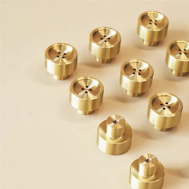 2 Pack Buttons Cabinet Handles Decorative Wardrobe Knobs Brass Cabinet Pulls with Screws for Kitchen Cupboard Door Drawer
2 Pack Buttons Cabinet Handles Decorative Wardrobe Knobs Brass Cabinet Pulls with Screws for Kitchen Cupboard Door Drawer