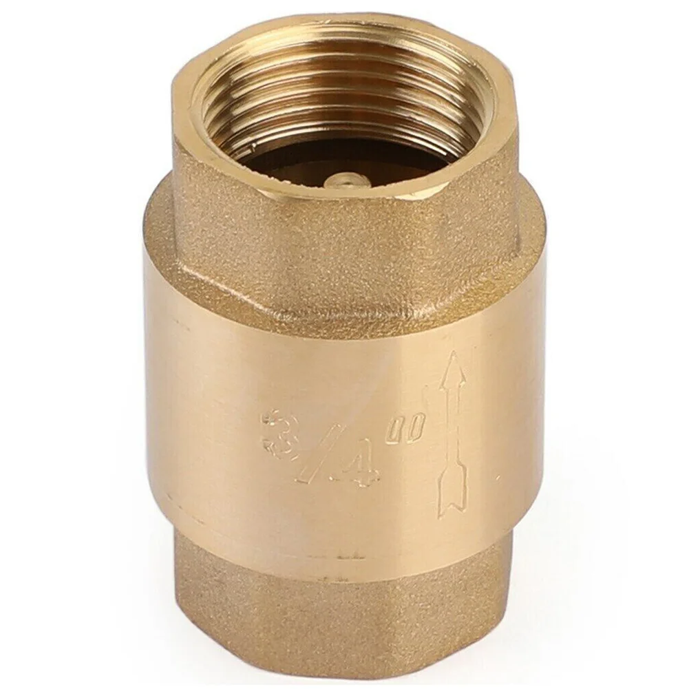 Латунный обратный клапан 3/4 NPT, Встроенный клапан, Отличная герметичность, идеально подходит для электроэнергии и промышленных трубопроводов
Латунный обратный клапан 3/4 NPT, Встроенный клапан, Отличная герметичность, идеально подходит для электроэнергии и промышленных трубопроводов