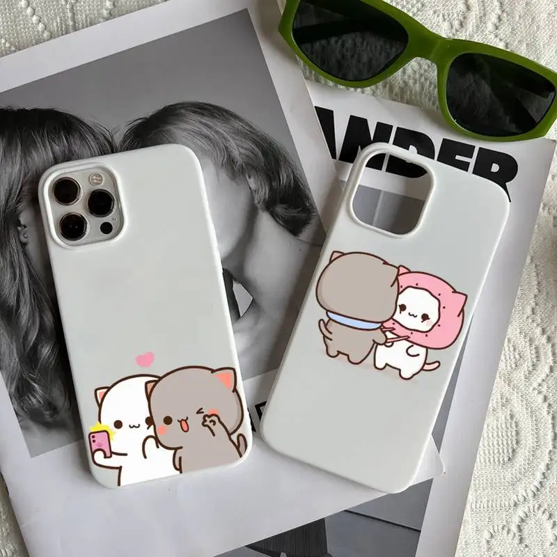 Peach Mochi Cat Cartoon cute Phone Case Candy Color for iPhone 6 7 8 11 12 13 s mini pro X XS XR MAX Plus
Peach Mochi Cat Cartoon cute Phone Case Candy Color for iPhone 6 7 8 11 12 13 s mini pro X XS XR MAX Plus