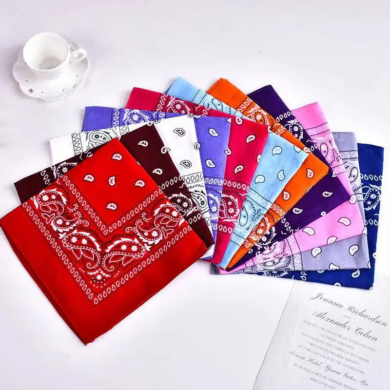 Unisex Paisley Bandana Printed Square Scarves Wristband Hair Band Neck Scarf Headwear Handkerchief Sports Supplies
Unisex Paisley Bandana Printed Square Scarves Wristband Hair Band Neck Scarf Headwear Handkerchief Sports Supplies