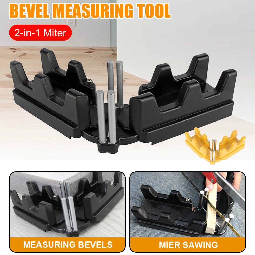 2-in-1 Mitre Measuring Cutting Tool 85° To 180° Mitre Saw Protractor Measuring And Sawing Mitre Angles Cutting Tool
2-in-1 Mitre Measuring Cutting Tool 85° To 180° Mitre Saw Protractor Measuring And Sawing Mitre Angles Cutting Tool