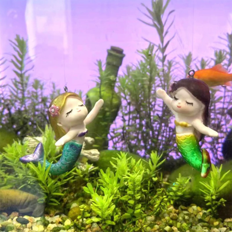 Pretty Mermaid Figurines for Aquarium Kawaii Artificial Mermaid Ornaments Fish Tank Handicrafts Desk Aquarium Decoration
Pretty Mermaid Figurines for Aquarium Kawaii Artificial Mermaid Ornaments Fish Tank Handicrafts Desk Aquarium Decoration