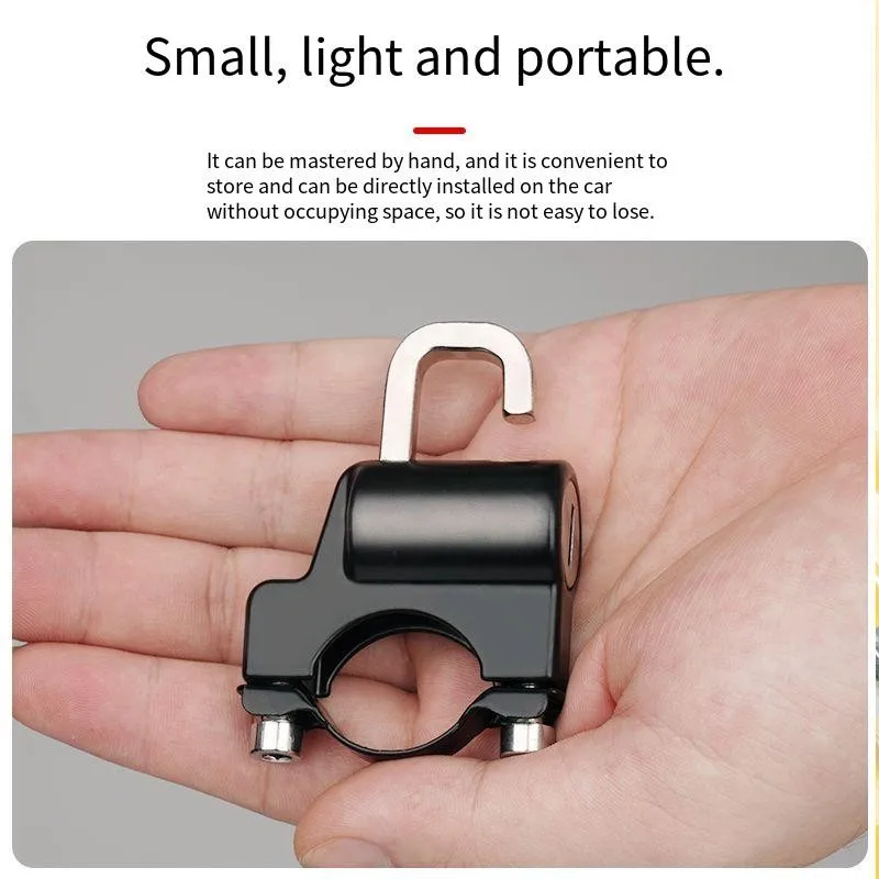 Akzz Motorcycle Helmet Lock, Anti-theft Universal Fixed Multifunctional Lock, Motorcycle Bicycle Safety Helmet Lock
Akzz Motorcycle Helmet Lock, Anti-theft Universal Fixed Multifunctional Lock, Motorcycle Bicycle Safety Helmet Lock