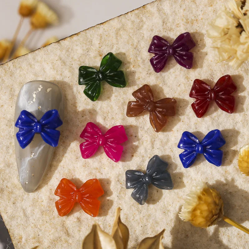 50Pcs/bag Nail art jewelry Jelly multicolor bow resin Nail Art Decorations Accessories For Nail Tips beauty
50Pcs/bag Nail art jewelry Jelly multicolor bow resin Nail Art Decorations Accessories For Nail Tips beauty