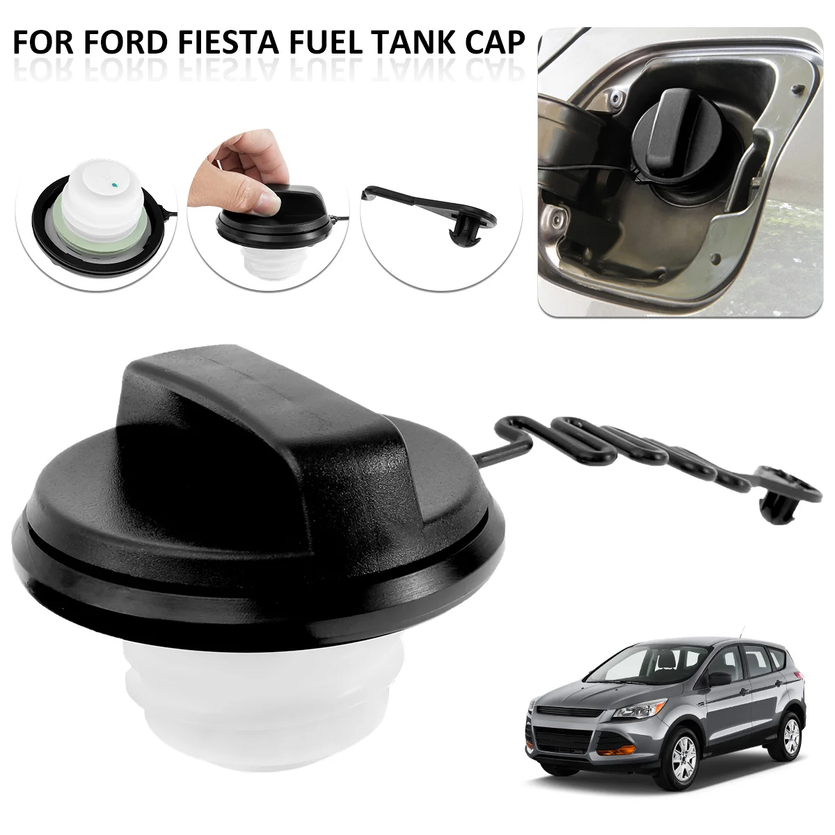 Fuel Cap For Ford Plastic Fuel Tank Filler Cap Gas Tank Cap Cover Fuel Filler Door Airtight Gas Cap Car Exterior Accessories
Fuel Cap For Ford Plastic Fuel Tank Filler Cap Gas Tank Cap Cover Fuel Filler Door Airtight Gas Cap Car Exterior Accessories