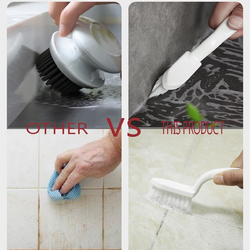Multipurpose Cleaning Brushes with Hard Bristles Window Groove Tile Floor Gap Cleaning Brush for Bathroom Kitchen Household
Multipurpose Cleaning Brushes with Hard Bristles Window Groove Tile Floor Gap Cleaning Brush for Bathroom Kitchen Household