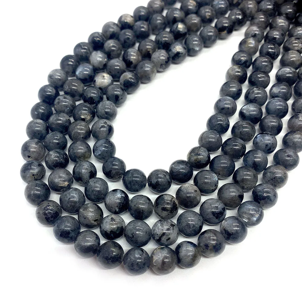 Natural Stone Black Flash Stone Round Bead 6 8 10mm Smooth Loose Spacer Beads for Jewelry Making DIY Necklace Bracelet Accessory
Natural Stone Black Flash Stone Round Bead 6 8 10mm Smooth Loose Spacer Beads for Jewelry Making DIY Necklace Bracelet Accessory