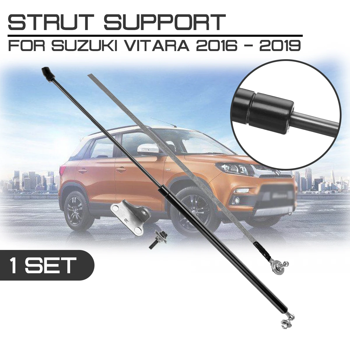 Car Front Engine Cover Bonnet Hood Shock Lift Strut For Suzuki Vitara 2016-2019 Struts Bar Support Rod Arm Gas Spring Bracket
Car Front Engine Cover Bonnet Hood Shock Lift Strut For Suzuki Vitara 2016-2019 Struts Bar Support Rod Arm Gas Spring Bracket