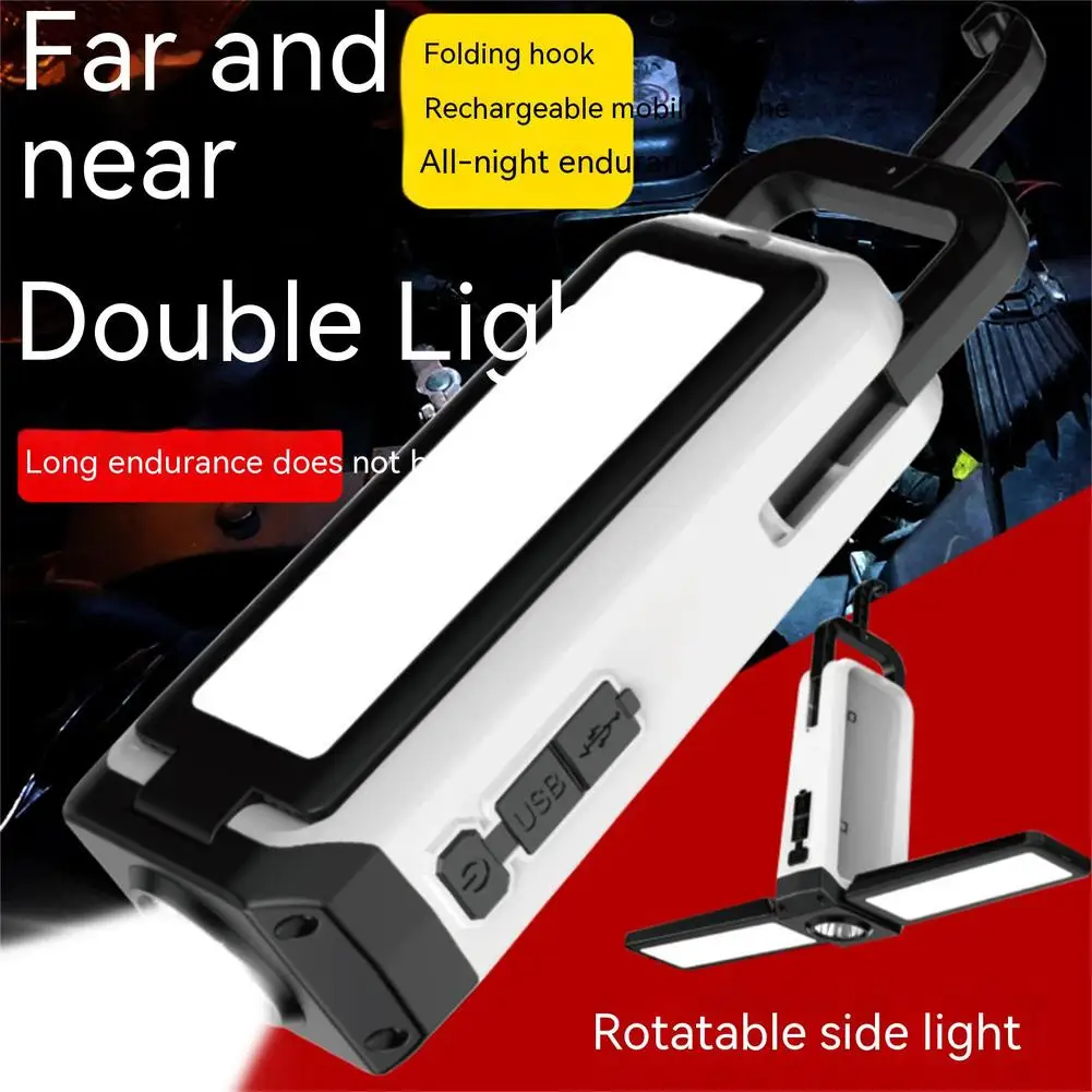 Outdoor Foldable Led Camping Light Type-c Fast Charging 2 Leaves High-brightness Maintenance Work Light
Outdoor Foldable Led Camping Light Type-c Fast Charging 2 Leaves High-brightness Maintenance Work Light