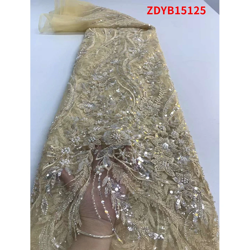 Gorgeous African Beaded Sequins Lace Textiles High Class Ankara Tulle Mesh Embroidered Fabric Sewing Clothes ZDYB15125 B
Gorgeous African Beaded Sequins Lace Textiles High Class Ankara Tulle Mesh Embroidered Fabric Sewing Clothes ZDYB15125 B