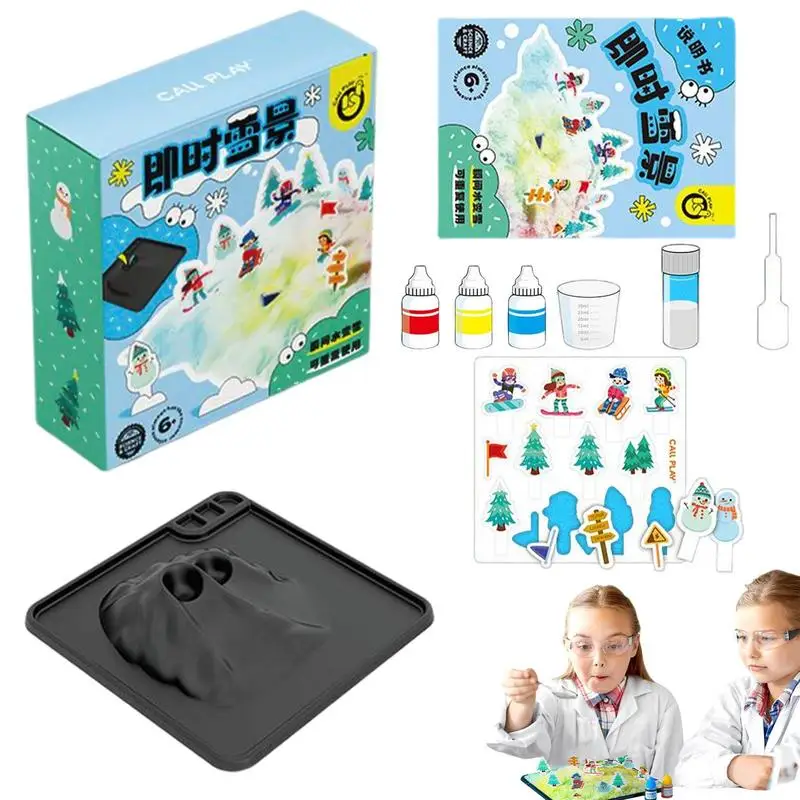 Educational Science Kit Science Lab Instant Snow Scene Experiments DIY STEM Educational Learning Scientific Tools For Boys Girls
Educational Science Kit Science Lab Instant Snow Scene Experiments DIY STEM Educational Learning Scientific Tools For Boys Girls