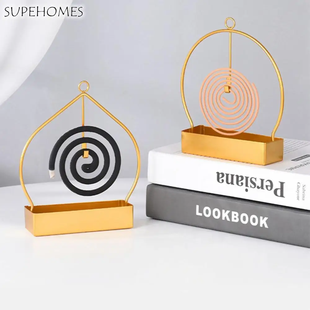 Patio Decorative Nordic Elegant Iron Insect Coil Frame Incense Stand Mosquito Coil Holder Bug Repellent Rack
Patio Decorative Nordic Elegant Iron Insect Coil Frame Incense Stand Mosquito Coil Holder Bug Repellent Rack
