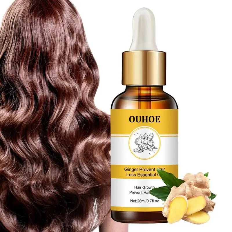 

Ginger Hair Oil Germinal Ginger Hair Growth Oil 20ml Hair Growth Oil Strengthening Solid Hair Ginger Angelica Sinensis