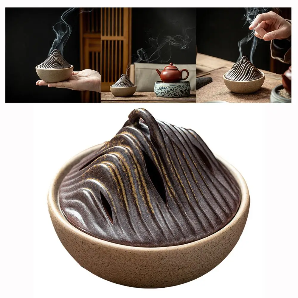 Creative Ceramics Handicraft Meditation Aromatherapy Furnace Incense Burner Ornaments Incense Holder
Creative Ceramics Handicraft Meditation Aromatherapy Furnace Incense Burner Ornaments Incense Holder