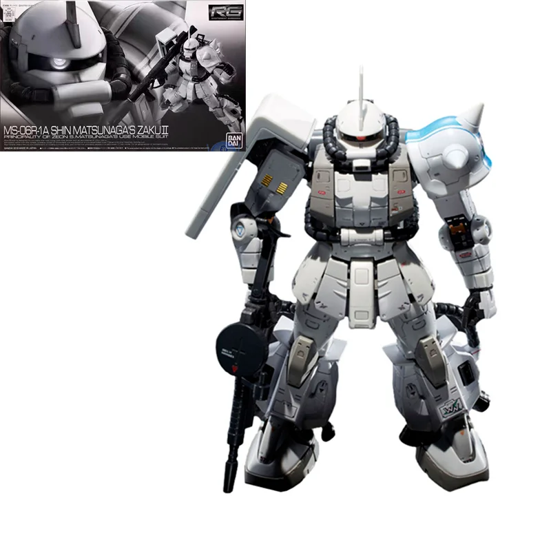Оригинальная оригинальная модель RG 1/144 MS-06R-1A SHIN MATSUNAGA'S ZAKU ⅡGundam Gunpla, сборная аниме экшн-фигурка, мобильный костюм для детей
Оригинальная оригинальная модель RG 1/144 MS-06R-1A SHIN MATSUNAGA'S ZAKU ⅡGundam Gunpla, сборная аниме экшн-фигурка, мобильный костюм для детей