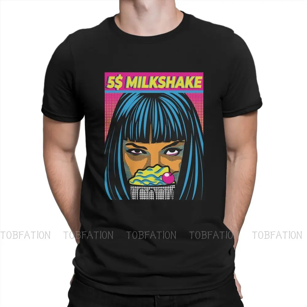Pulp Fiction Movie Mia's Five Dollar Milkshake Tshirt Top Graphic Men Vintage Punk Summer Men's Tops Cotton Harajuku T Shirt
Pulp Fiction Movie Mia's Five Dollar Milkshake Tshirt Top Graphic Men Vintage Punk Summer Men's Tops Cotton Harajuku T Shirt